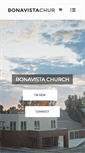 Mobile Screenshot of bonavistachurch.ca